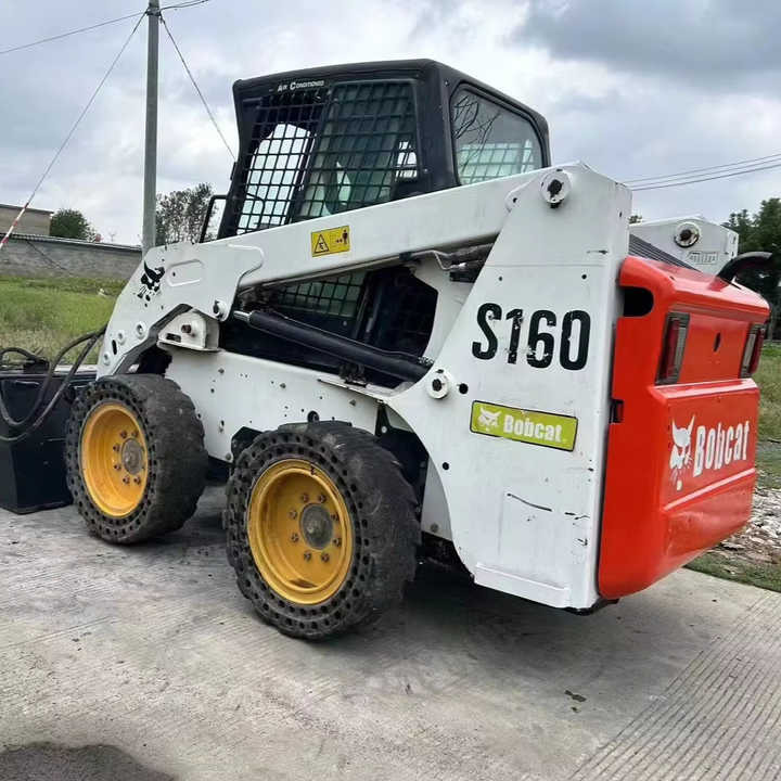USED BOBCAT S160 Skid-steer Loader with Very Good Performance Is for Sale at a Low Price. - Minipala: foto 1 USED BOBCAT S160 Skid-steer Loader with Very Good Performance Is for Sale at a Low Price. - Minipala: foto 1