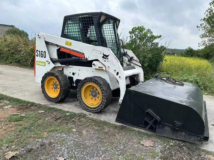 USED BOBCAT S160 Skid-steer Loader with Very Good Performance Is for Sale at a Low Price. - Minipala: foto 2 USED BOBCAT S160 Skid-steer Loader with Very Good Performance Is for Sale at a Low Price. - Minipala: foto 2