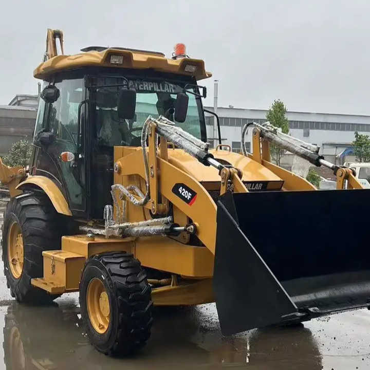 Used Caterpillar CAT 420F Backhoe Loader Retro Excavator CAT420F Cheap Price for Sale - Terna: foto 1 Used Caterpillar CAT 420F Backhoe Loader Retro Excavator CAT420F Cheap Price for Sale - Terna: foto 1