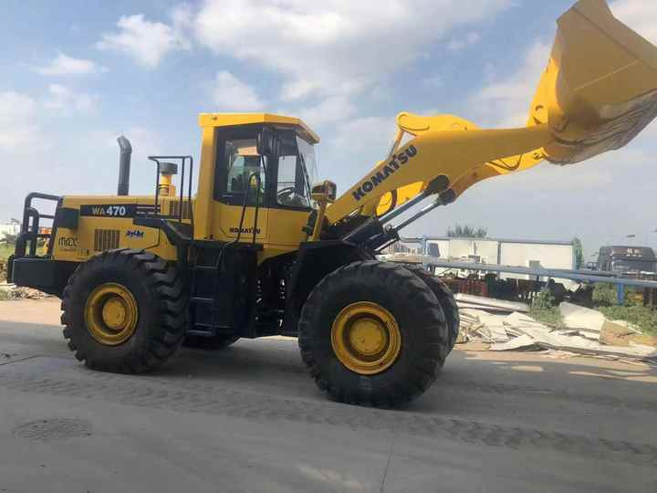 Used Wheel Loader Komatsu WA470-3 Good Working Condition High Quality Nice Price Original Japan Machine - Pala gommata: foto 4 Used Wheel Loader Komatsu WA470-3 Good Working Condition High Quality Nice Price Original Japan Machine - Pala gommata: foto 4