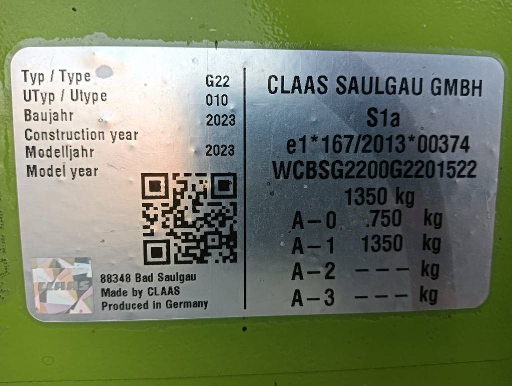 Claas LINER 2600 TREND - Voltafieno: foto 3 Claas LINER 2600 TREND - Voltafieno: foto 3