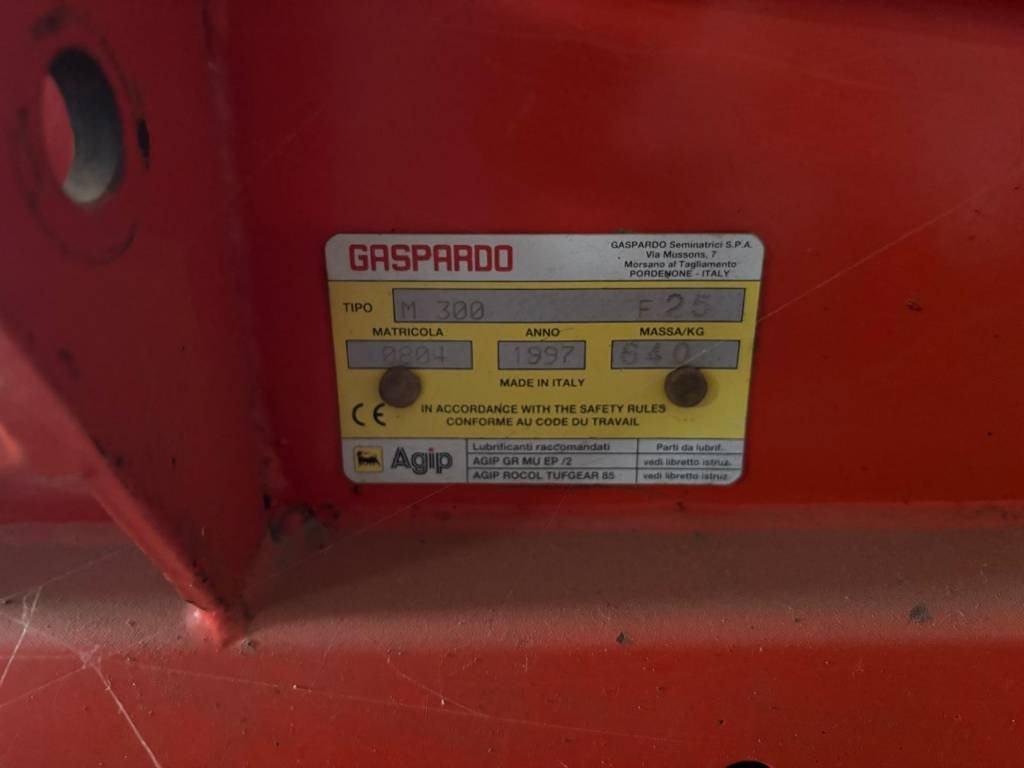 Gaspardo H 300 - Seminatrice di precisione: foto 4 Gaspardo H 300 - Seminatrice di precisione: foto 4