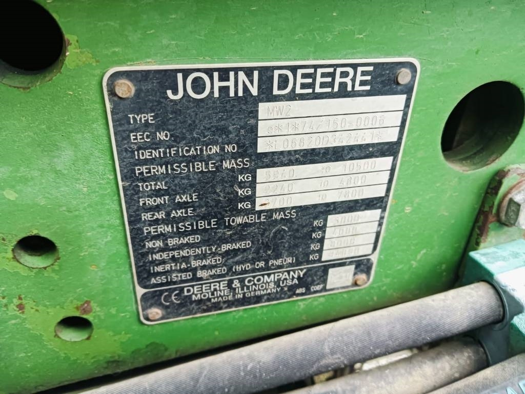 Leasing di John Deere 6820  John Deere 6820: foto 8