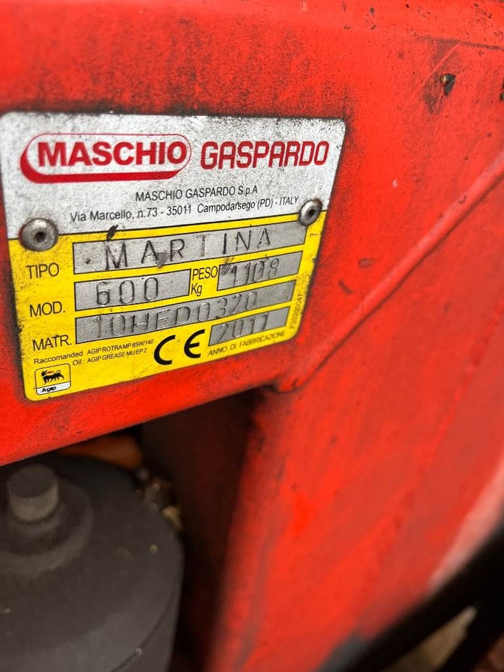 Maschio Martina 600 - Veicolo speciale/ Comunale: foto 2 Maschio Martina 600 - Veicolo speciale/ Comunale: foto 2