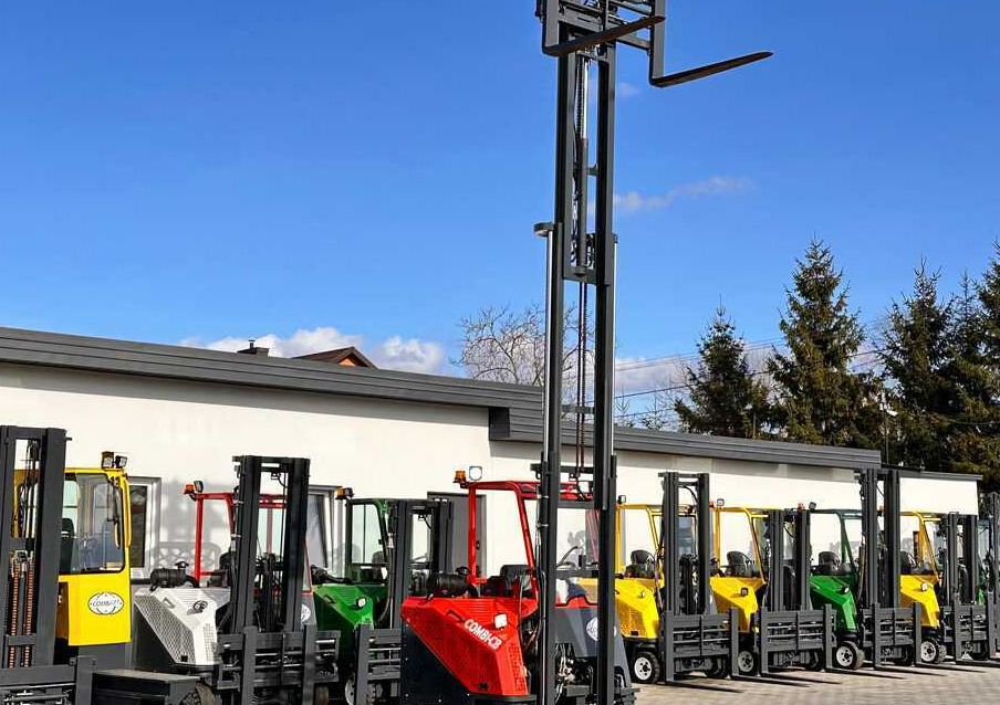 Elevatore 4 vie Combilift C3000CB / LPG / TRIPLEX / 5500MM / FREE LIFT / SIDE SHIFT + FORK POSITIONER / LIKE NEW: foto 13