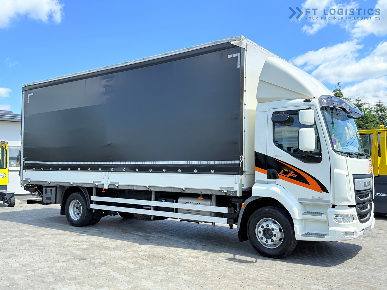 Camion centinato nuovo DAF LF 260 FA / AUTOMATIC / 9,255 kg PAYLOAD / 4x2 / 18 PALLETS / TAIL LIFT / SIDE BOARDS / EXCELLENT CONDITION! [ Copy ]: foto 10