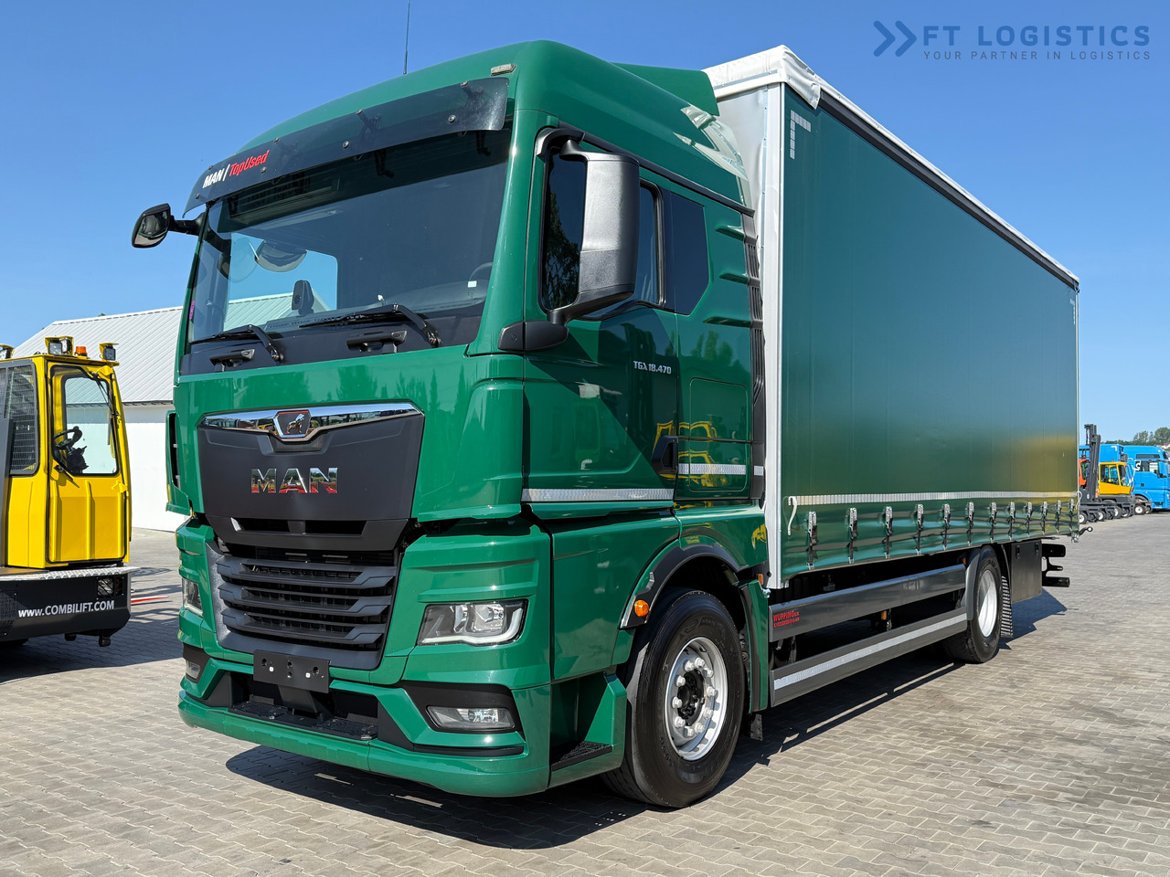 MAN TGX 18.470 / 19 PALLETS / NEW MODEL / RETARDER / EXCELLENT CONDITION - Camion centinato: foto 1 MAN TGX 18.470 / 19 PALLETS / NEW MODEL / RETARDER / EXCELLENT CONDITION - Camion centinato: foto 1