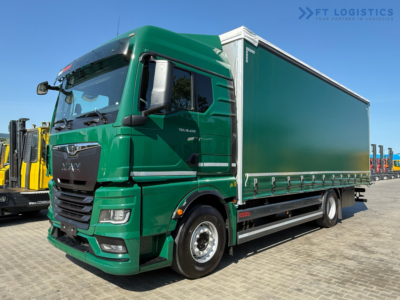 MAN TGX 18.470 / 19 PALLETS / NEW MODEL / RETARDER / EXCELLENT CONDITION - Camion centinato: foto 2 MAN TGX 18.470 / 19 PALLETS / NEW MODEL / RETARDER / EXCELLENT CONDITION - Camion centinato: foto 2