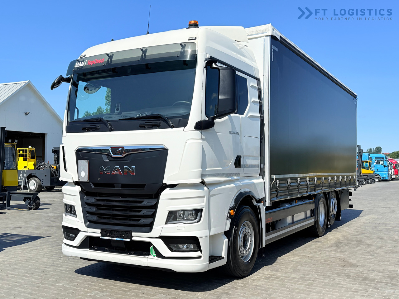 MAN TGX 26.470 / 19 Pallets / Steering Axle / 15 Ton Payload / Retarder / Excellent Condition - Camion centinato: foto 4 MAN TGX 26.470 / 19 Pallets / Steering Axle / 15 Ton Payload / Retarder / Excellent Condition - Camion centinato: foto 4