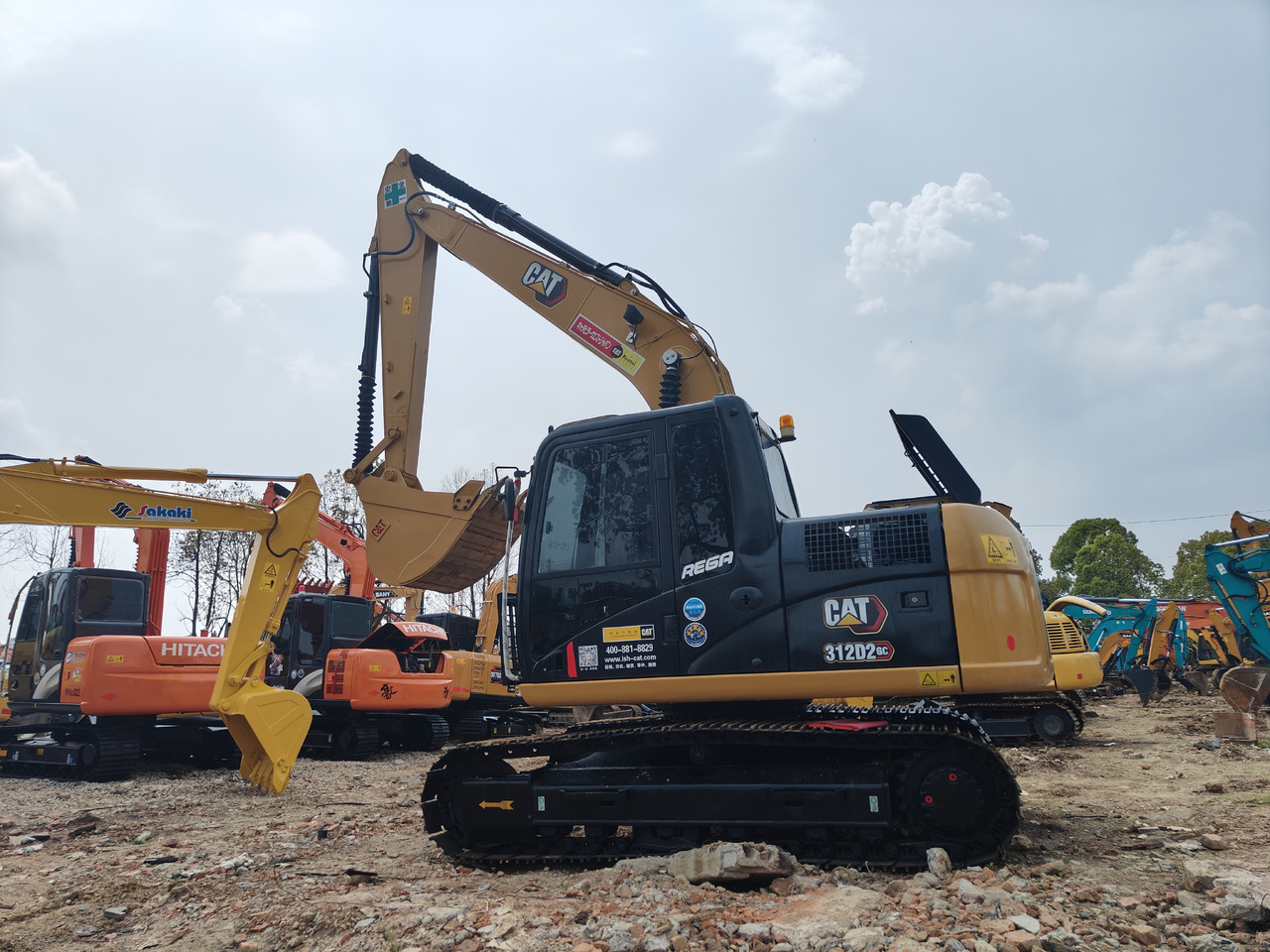 CATERPILLAR second-hand excavator CAT312D - Macchina da cantiere: foto 4 CATERPILLAR second-hand excavator CAT312D - Macchina da cantiere: foto 4