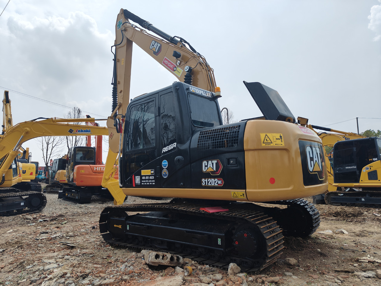 CATERPILLAR second-hand excavator CAT312D - Macchina da cantiere: foto 3 CATERPILLAR second-hand excavator CAT312D - Macchina da cantiere: foto 3