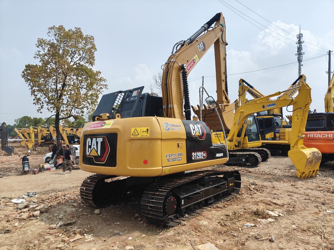 CATERPILLAR second-hand excavator CAT312D - Macchina da cantiere: foto 1 CATERPILLAR second-hand excavator CAT312D - Macchina da cantiere: foto 1