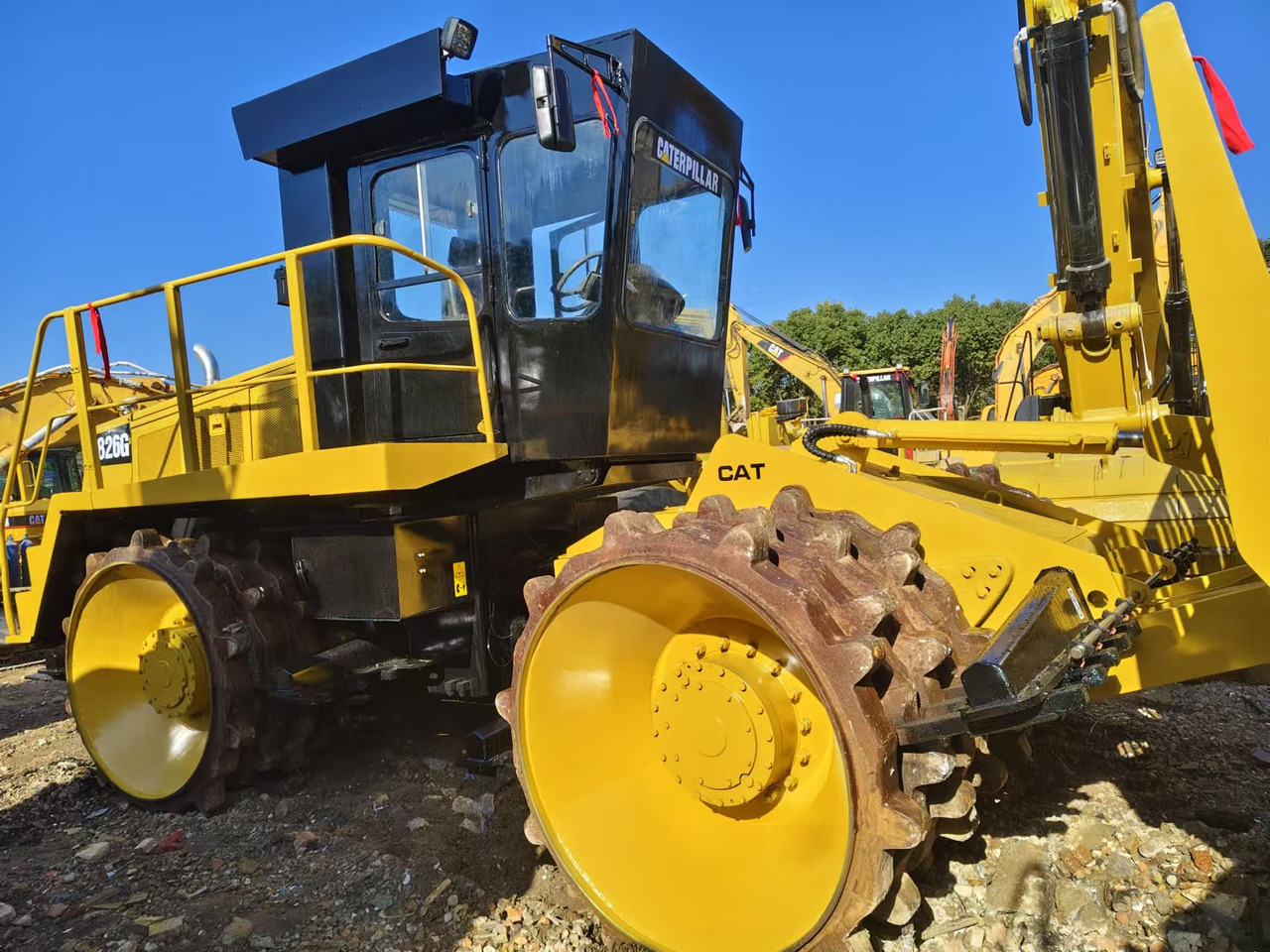 CATERPILLAR 826G - Rullo stradale: foto 4 CATERPILLAR 826G - Rullo stradale: foto 4