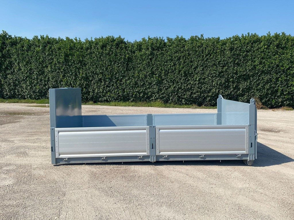 CONTAINER A PIANALE NUOVO CON SPONDE IN TR5 - Cassone scarrabile: foto 4 CONTAINER A PIANALE NUOVO CON SPONDE IN TR5 - Cassone scarrabile: foto 4