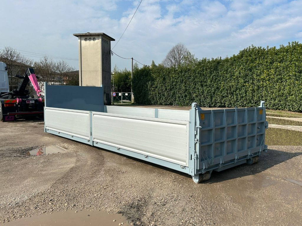 CONTAINER A PIANALE NUOVO CON SPONDE IN TR5 - Cassone scarrabile: foto 5 CONTAINER A PIANALE NUOVO CON SPONDE IN TR5 - Cassone scarrabile: foto 5