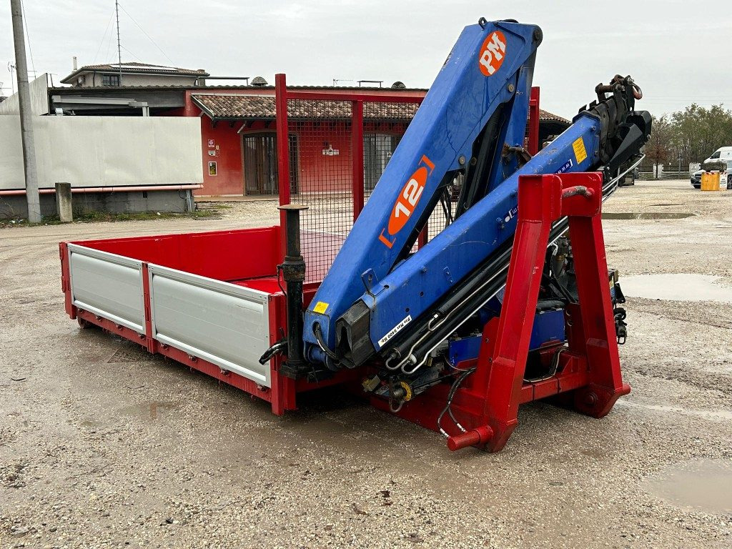 Cassone scarrabile nuovo CONTAINER SCARRABILE NUOVO A PIANALE CON GRU: foto 8