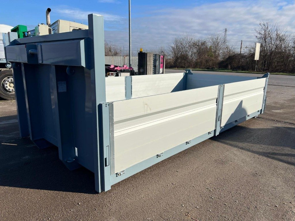 CONTAINER SCARRABILE NUOVO A PIANALE CON SPONDE - Cassone scarrabile: foto 1 CONTAINER SCARRABILE NUOVO A PIANALE CON SPONDE - Cassone scarrabile: foto 1