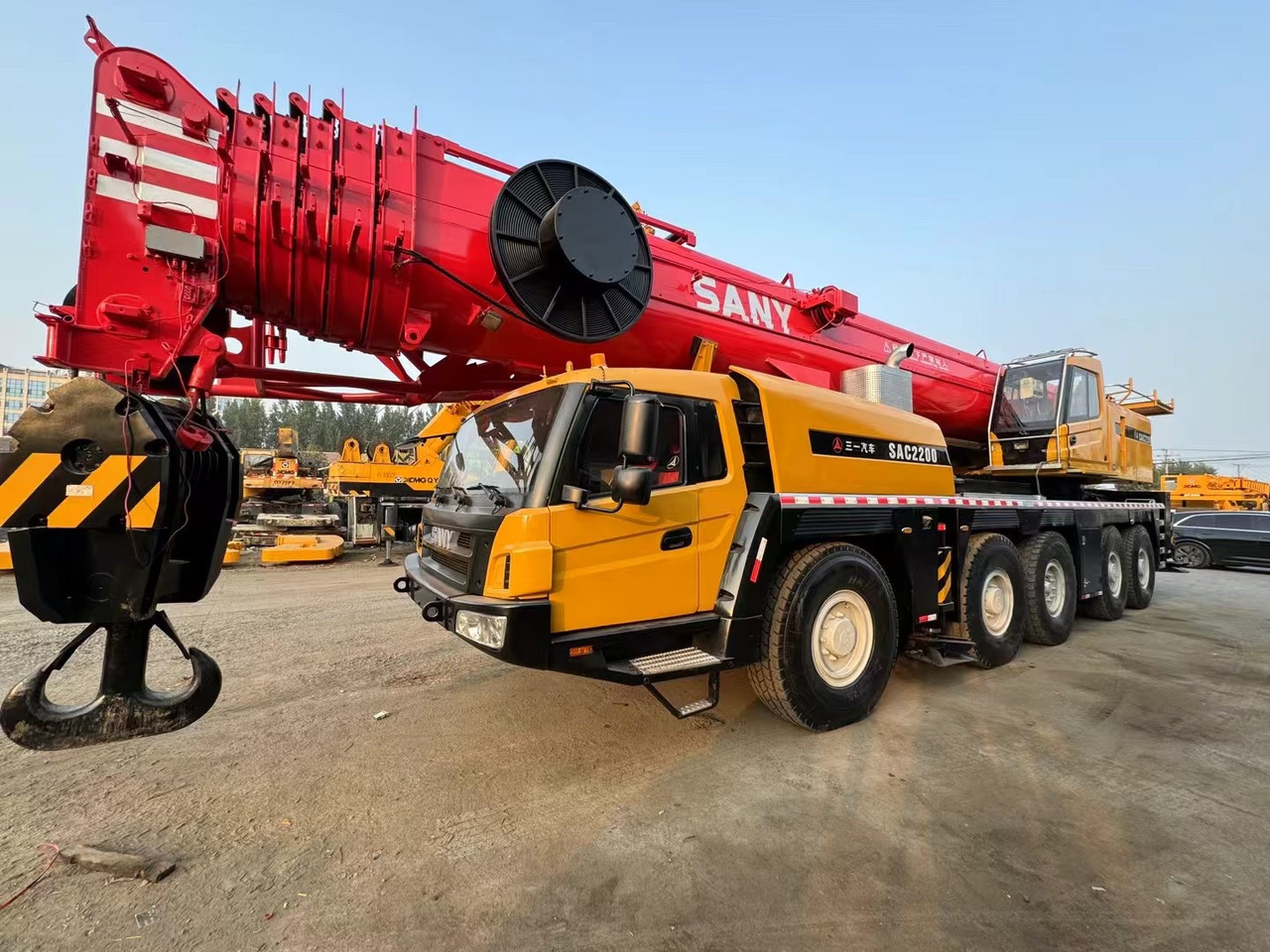 SANY SAC220 200TON 220 ton Truck CRANE all terrain crane - Gru multistrada: foto 1 SANY SAC220 200TON 220 ton Truck CRANE all terrain crane - Gru multistrada: foto 1