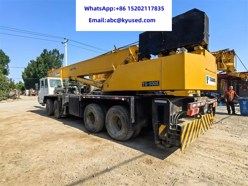 TADANO TG500E TG700E GT500E TG1000 50TON 70TON 100TON - Autogru: foto 4 TADANO TG500E TG700E GT500E TG1000 50TON 70TON 100TON - Autogru: foto 4