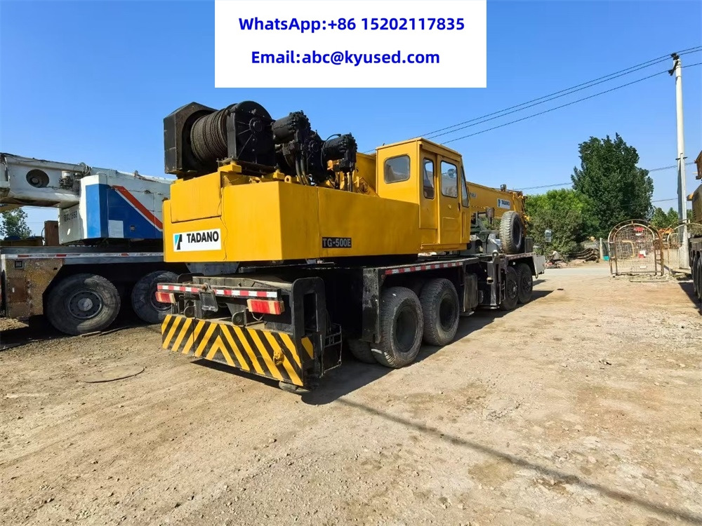 TADANO TG500E TG700E GT500E TG1000 50TON 70TON 100TON - Autogru: foto 3 TADANO TG500E TG700E GT500E TG1000 50TON 70TON 100TON - Autogru: foto 3