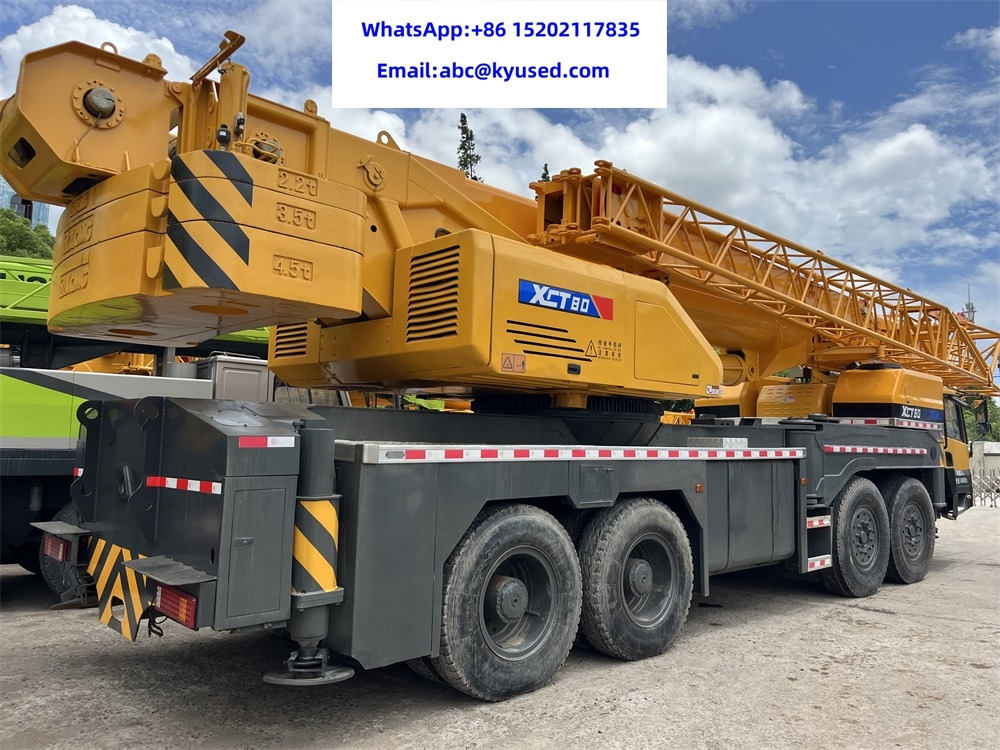 XCMG XCT80 80Tons XCT75 XCT70 XCT50 XCT55 XCT35 XCT25 25T 35T 50T 70T 55T 80TON CRANE - Autogru: foto 4 XCMG XCT80 80Tons XCT75 XCT70 XCT50 XCT55 XCT35 XCT25 25T 35T 50T 70T 55T 80TON CRANE - Autogru: foto 4
