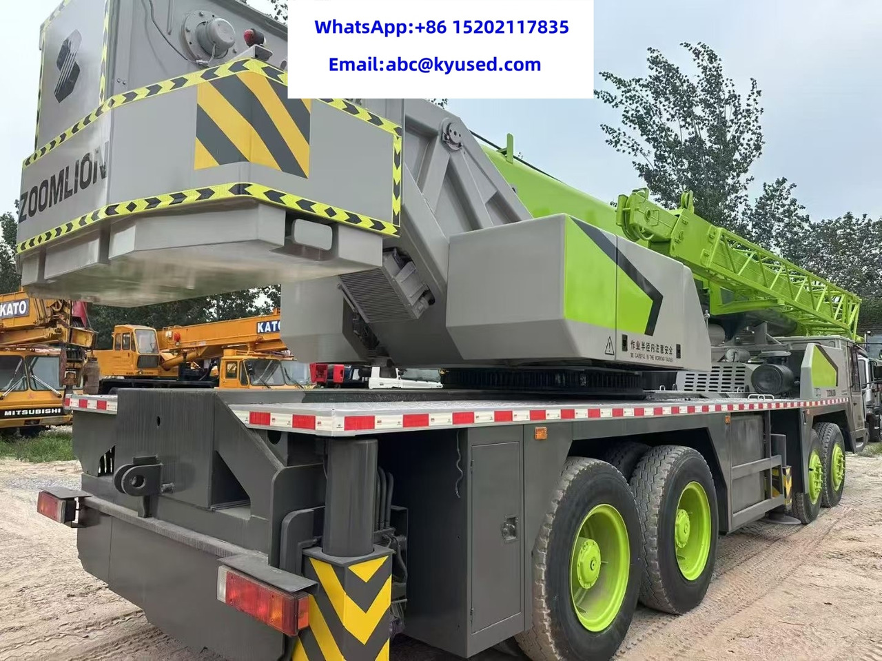 ZOOMLION QY70V ZTC700V QY80V ZTC800V 70TON 80TON CRANE - Autogru: foto 2 ZOOMLION QY70V ZTC700V QY80V ZTC800V 70TON 80TON CRANE - Autogru: foto 2
