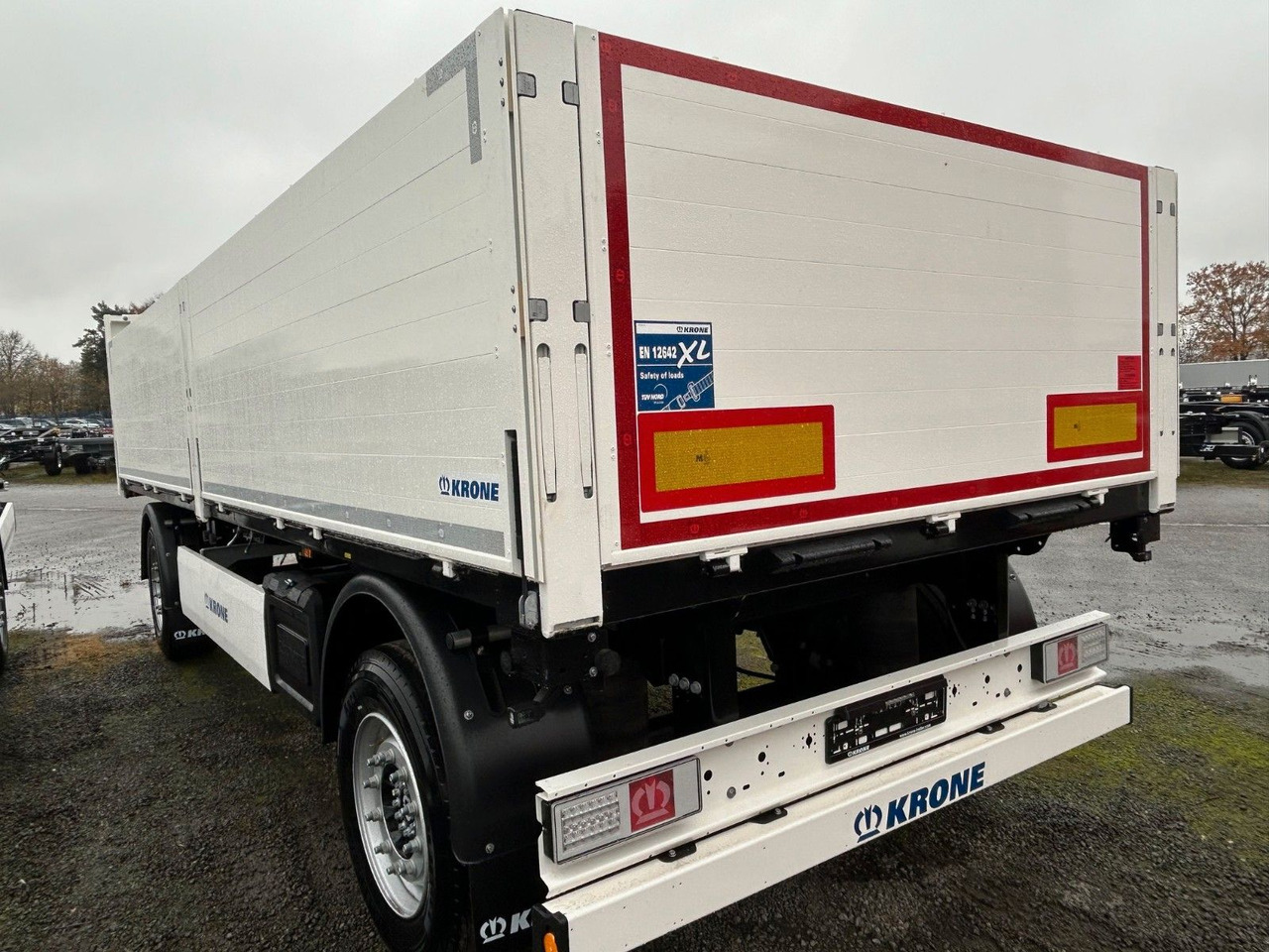 Krone AZP 18 eL42-BS Baustoff NEU - Rimorchio pianale/ Cassonato: foto 3 Krone AZP 18 eL42-BS Baustoff NEU - Rimorchio pianale/ Cassonato: foto 3