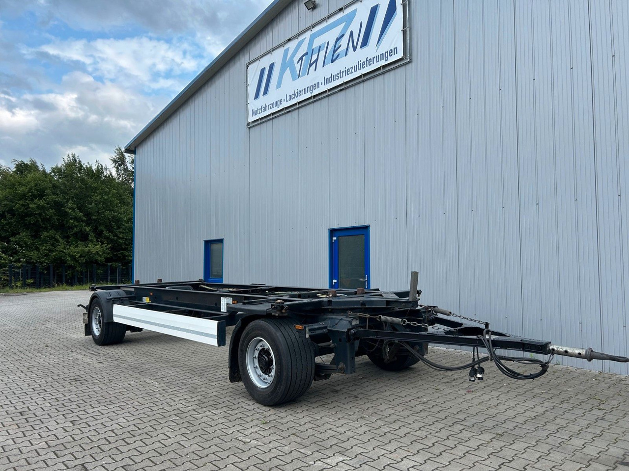 Krone AZW 18 eL3B7 Box Carrier BDF - Rimorchio portacontainer/ Caisse interchangeable: foto 2 Krone AZW 18 eL3B7 Box Carrier BDF - Rimorchio portacontainer/ Caisse interchangeable: foto 2
