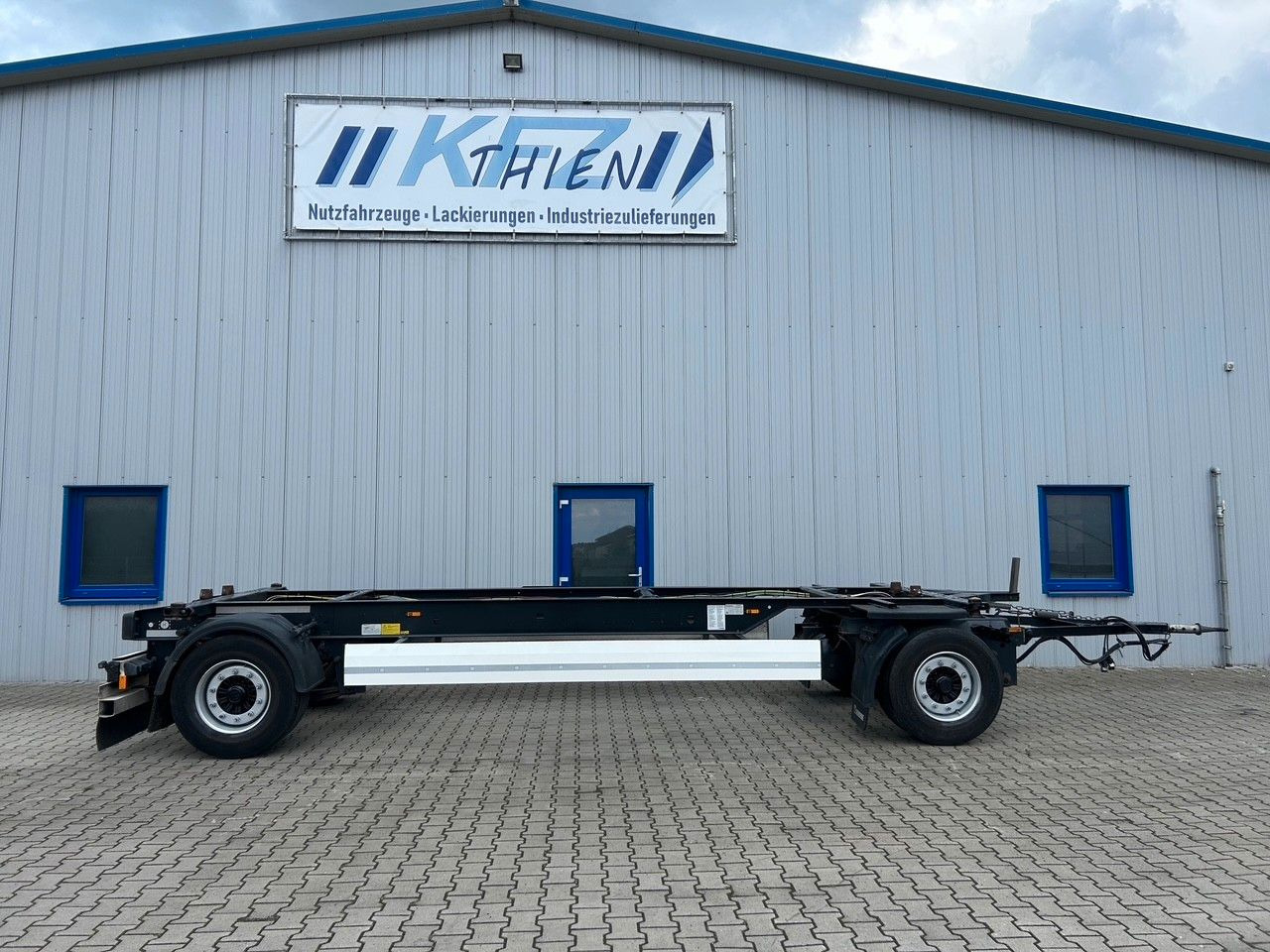 Krone AZW 18 eL3B7 Box Carrier BDF - Rimorchio portacontainer/ Caisse interchangeable: foto 1 Krone AZW 18 eL3B7 Box Carrier BDF - Rimorchio portacontainer/ Caisse interchangeable: foto 1