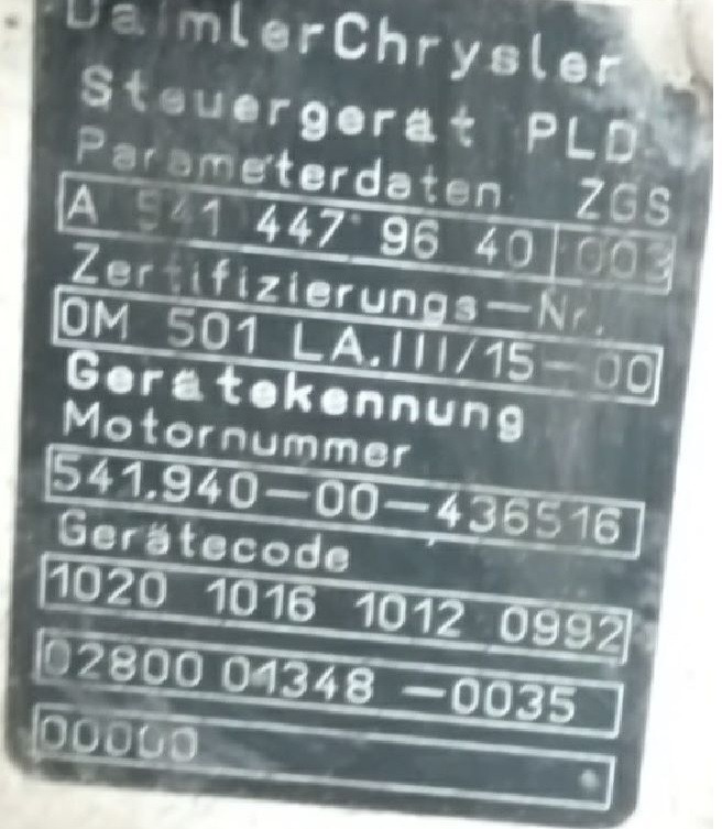 Mercedes-Benz OM 501 LA.III/15-00 Mercedes-Benz ACTROS - Motore per Camion: foto 2 Mercedes-Benz OM 501 LA.III/15-00 Mercedes-Benz ACTROS - Motore per Camion: foto 2