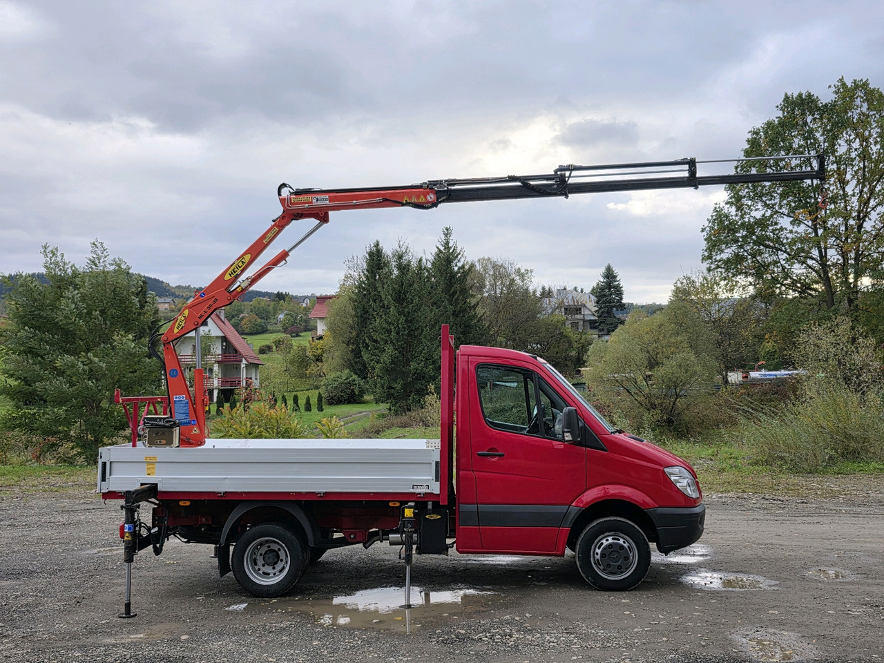 Mercedes-Benz Sprinter 418 CDI Skrzynia +HDS 10.5 M +Pilot  ! 87000km ! - Furgone con cassone fisso: foto 3 Mercedes-Benz Sprinter 418 CDI Skrzynia +HDS 10.5 M +Pilot  ! 87000km ! - Furgone con cassone fisso: foto 3
