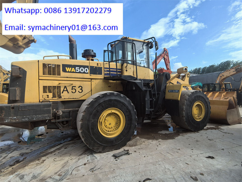 Komatsu WA500-6 WA500 WA600 WA470 - Pala gommata: foto 1 Komatsu WA500-6 WA500 WA600 WA470 - Pala gommata: foto 1