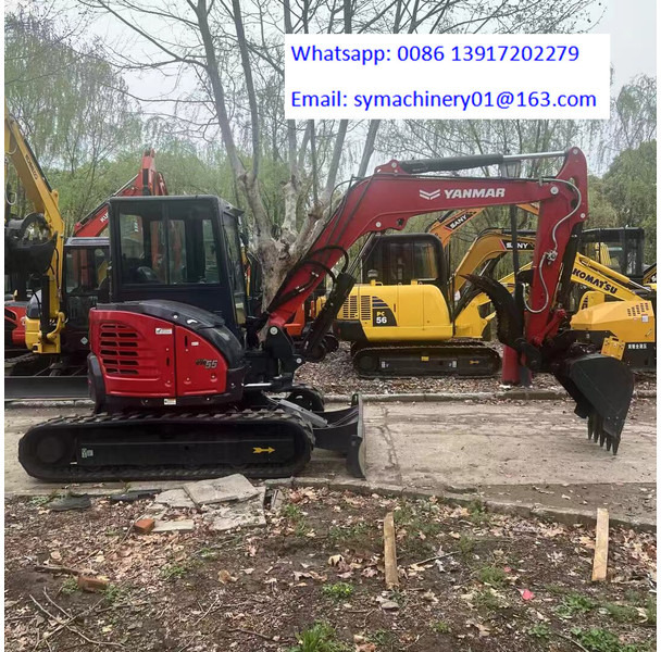 Yanmar Vio 55 YANMAR Vio55-6b Vio60 Vio 35 VIo 80 - Miniescavatore: foto 4 Yanmar Vio 55 YANMAR Vio55-6b Vio60 Vio 35 VIo 80 - Miniescavatore: foto 4