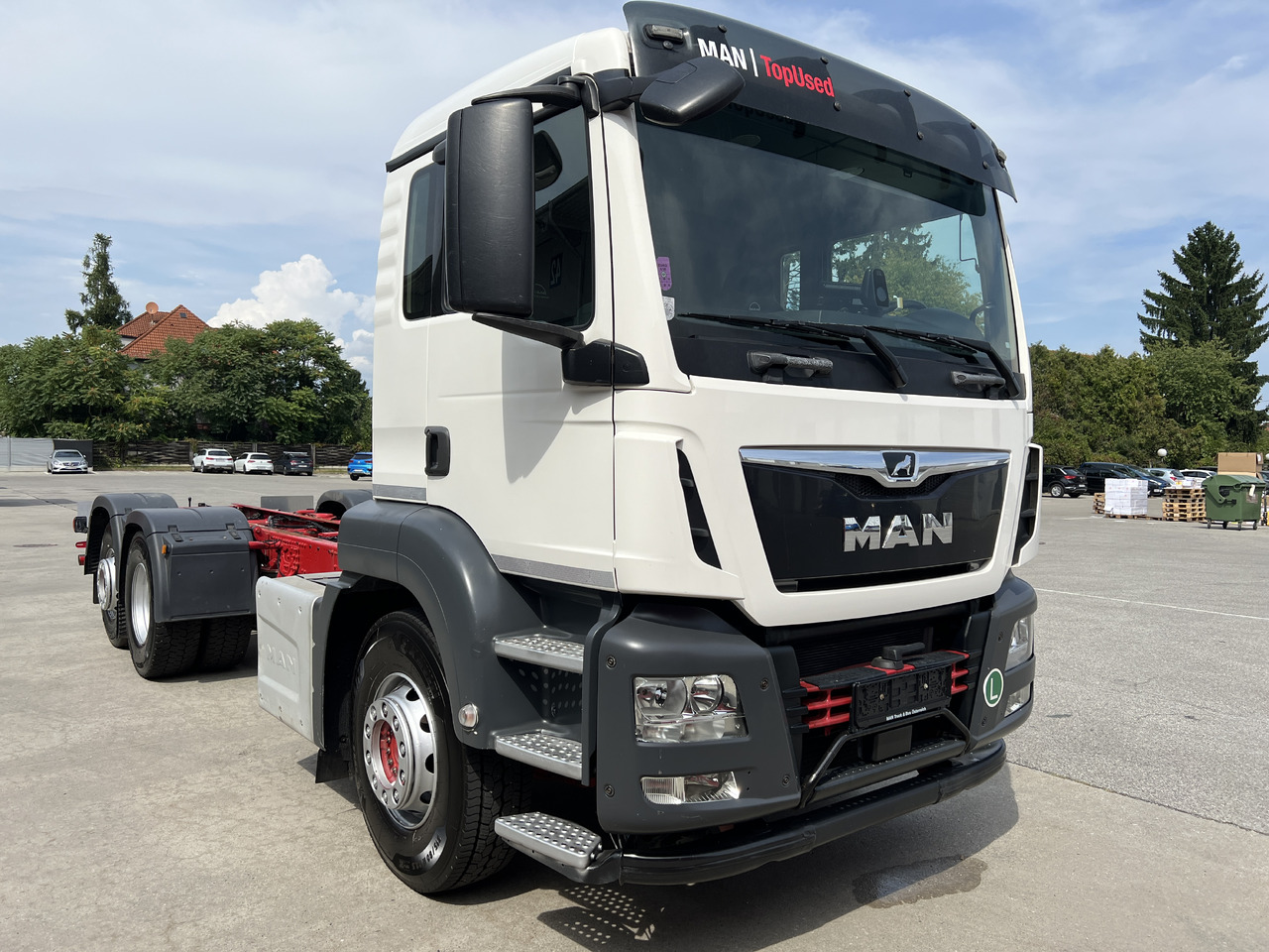 MAN TGS 26 510 Lenk-Liftachse | Retarder | Klima - Autocarro telaio: foto 2 MAN TGS 26 510 Lenk-Liftachse | Retarder | Klima - Autocarro telaio: foto 2
