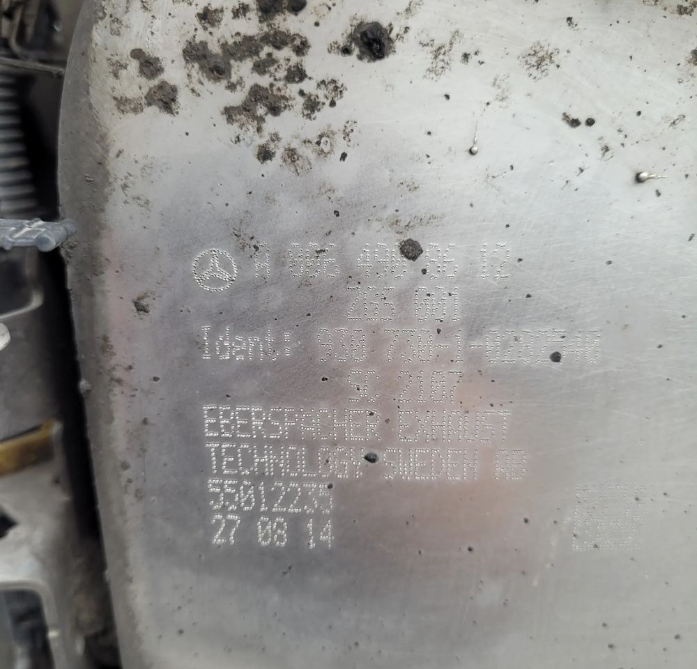 KATALIZATOR MERCEDES ACTROS MP4 A006 490 86 12 - Convertitore catalitico per Camion: foto 4 KATALIZATOR MERCEDES ACTROS MP4 A006 490 86 12 - Convertitore catalitico per Camion: foto 4