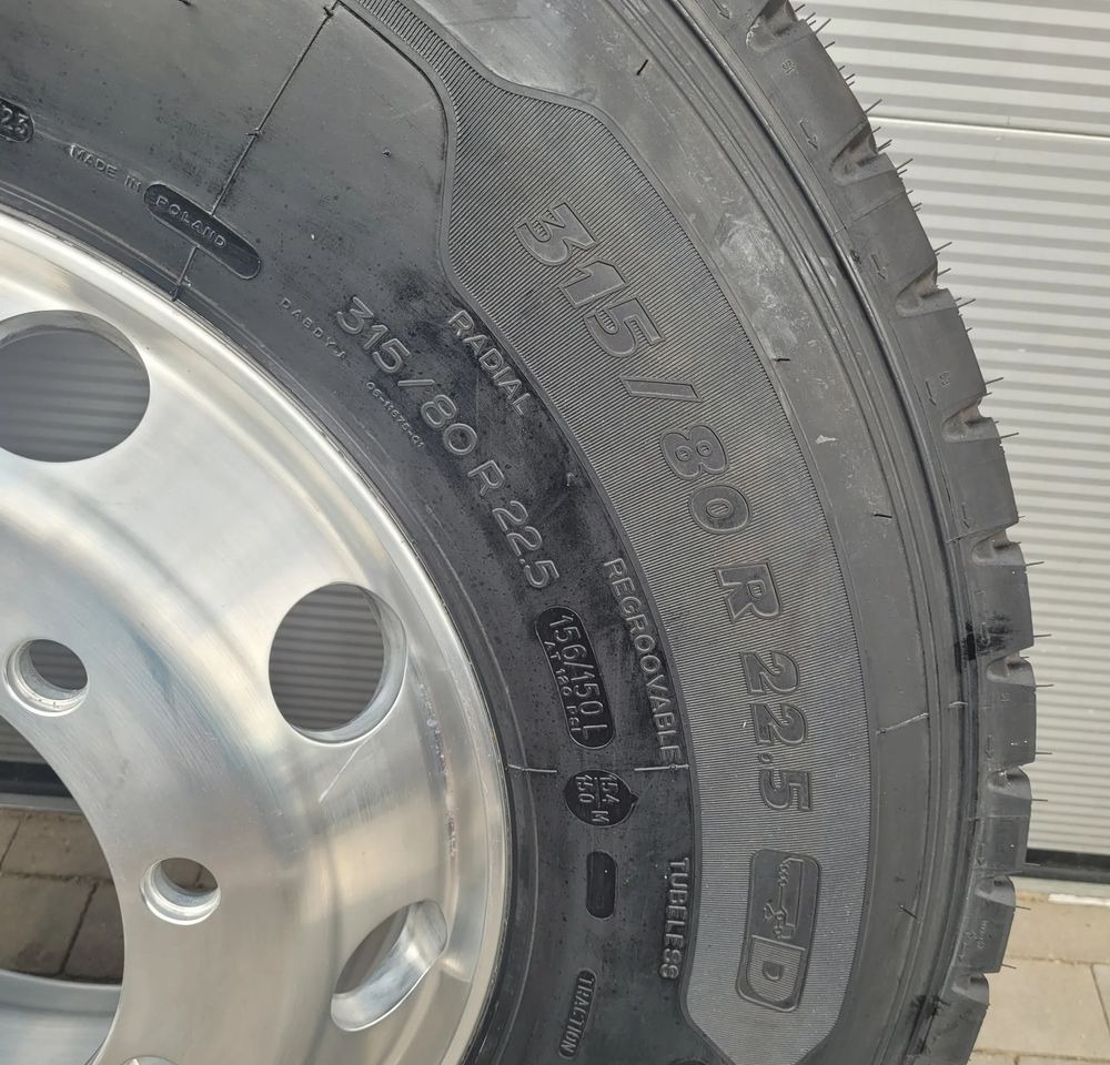 KOŁO NOWE ALCOA 9.00 MICHELIN X LINE 315/80R22.5 CHWALIM116 - Cerchi e pneumatici per Camion: foto 2 KOŁO NOWE ALCOA 9.00 MICHELIN X LINE 315/80R22.5 CHWALIM116 - Cerchi e pneumatici per Camion: foto 2