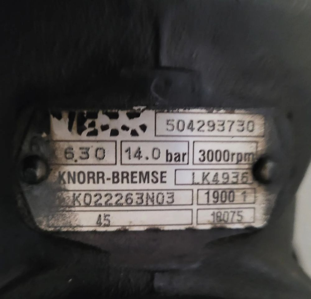 KOMPRESOR IVECO ORYGINAŁ 504293730 CHWALIM116 - Compressore per Camion: foto 3 KOMPRESOR IVECO ORYGINAŁ 504293730 CHWALIM116 - Compressore per Camion: foto 3