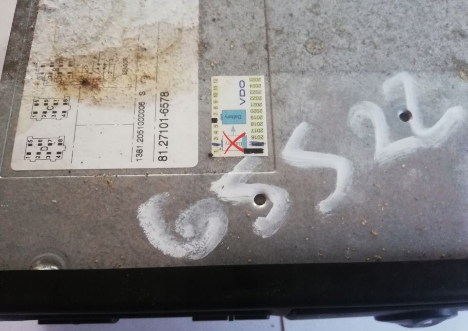 TACHOGRAF MAN TGX TGS 81.27101-6578 - Cronotachigrafo per Camion: foto 2 TACHOGRAF MAN TGX TGS 81.27101-6578 - Cronotachigrafo per Camion: foto 2