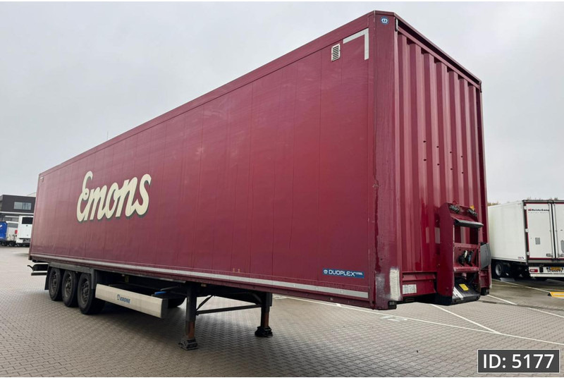 Krone SD / Disk brakes / Double stock - Semirimorchio furgonato: foto 4 Krone SD / Disk brakes / Double stock - Semirimorchio furgonato: foto 4