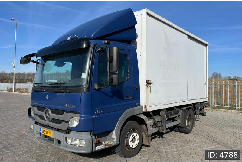 Mercedes-Benz Atego 816 Day Cab, Euro 5, BDF / EPS automatic / standklima / Hydraulic system - Autocarro portacontainer/ Caisse interchangeable: foto 1 Mercedes-Benz Atego 816 Day Cab, Euro 5, BDF / EPS automatic / standklima / Hydraulic system - Autocarro portacontainer/ Caisse interchangeable: foto 1