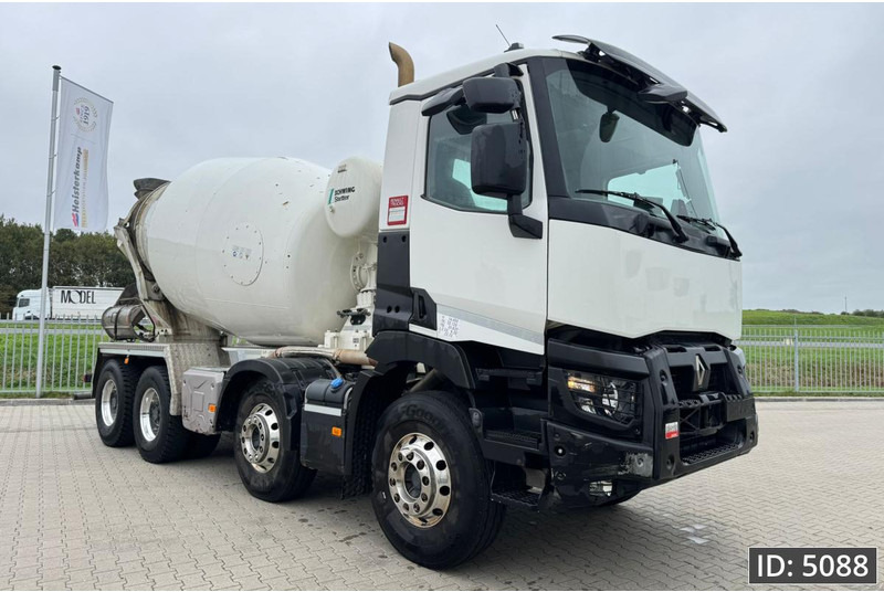 Renault C480 Day Cab, Euro 6, 8x4 / Full steel / 9m3 / TOP!! - Autobetoniera: foto 4 Renault C480 Day Cab, Euro 6, 8x4 / Full steel / 9m3 / TOP!! - Autobetoniera: foto 4