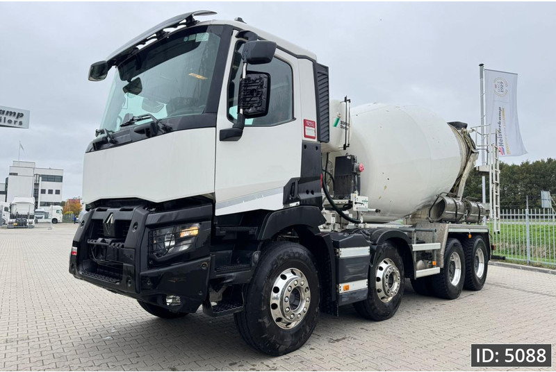 Renault C480 Day Cab, Euro 6, 8x4 / Full steel / 9m3 / TOP!! - Autobetoniera: foto 1 Renault C480 Day Cab, Euro 6, 8x4 / Full steel / 9m3 / TOP!! - Autobetoniera: foto 1