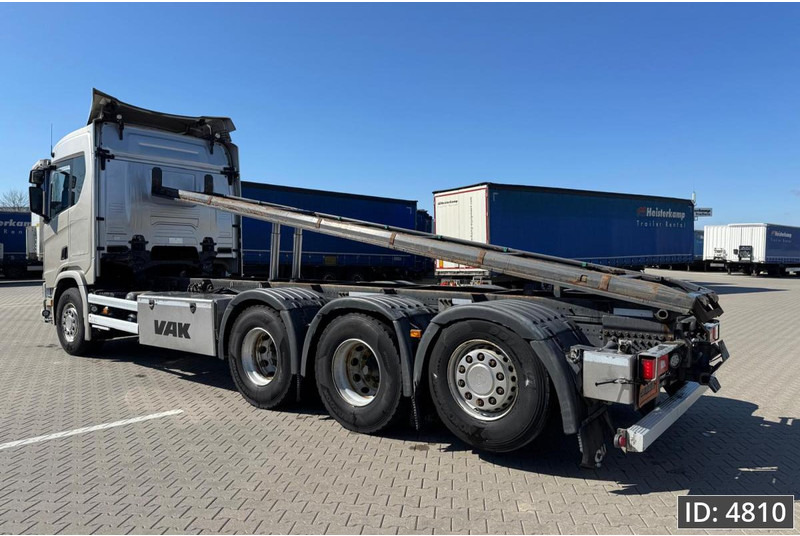 Scania R540 Topline, Euro 6, / 8x4 / BDF / Lift axle / frame 7.4 m - Autocarro portacontainer/ Caisse interchangeable: foto 2 Scania R540 Topline, Euro 6, / 8x4 / BDF / Lift axle / frame 7.4 m - Autocarro portacontainer/ Caisse interchangeable: foto 2
