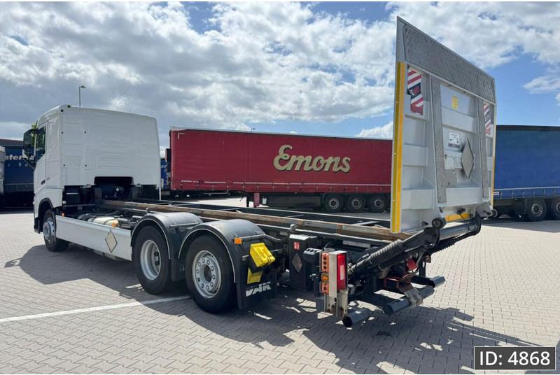 Volvo FH 500 Globetrotter, Euro 6, / 6x2 / Hydraulic body / frame 7.4 m / Tail lift - Autocarro portacontainer/ Caisse interchangeable: foto 2 Volvo FH 500 Globetrotter, Euro 6, / 6x2 / Hydraulic body / frame 7.4 m / Tail lift - Autocarro portacontainer/ Caisse interchangeable: foto 2
