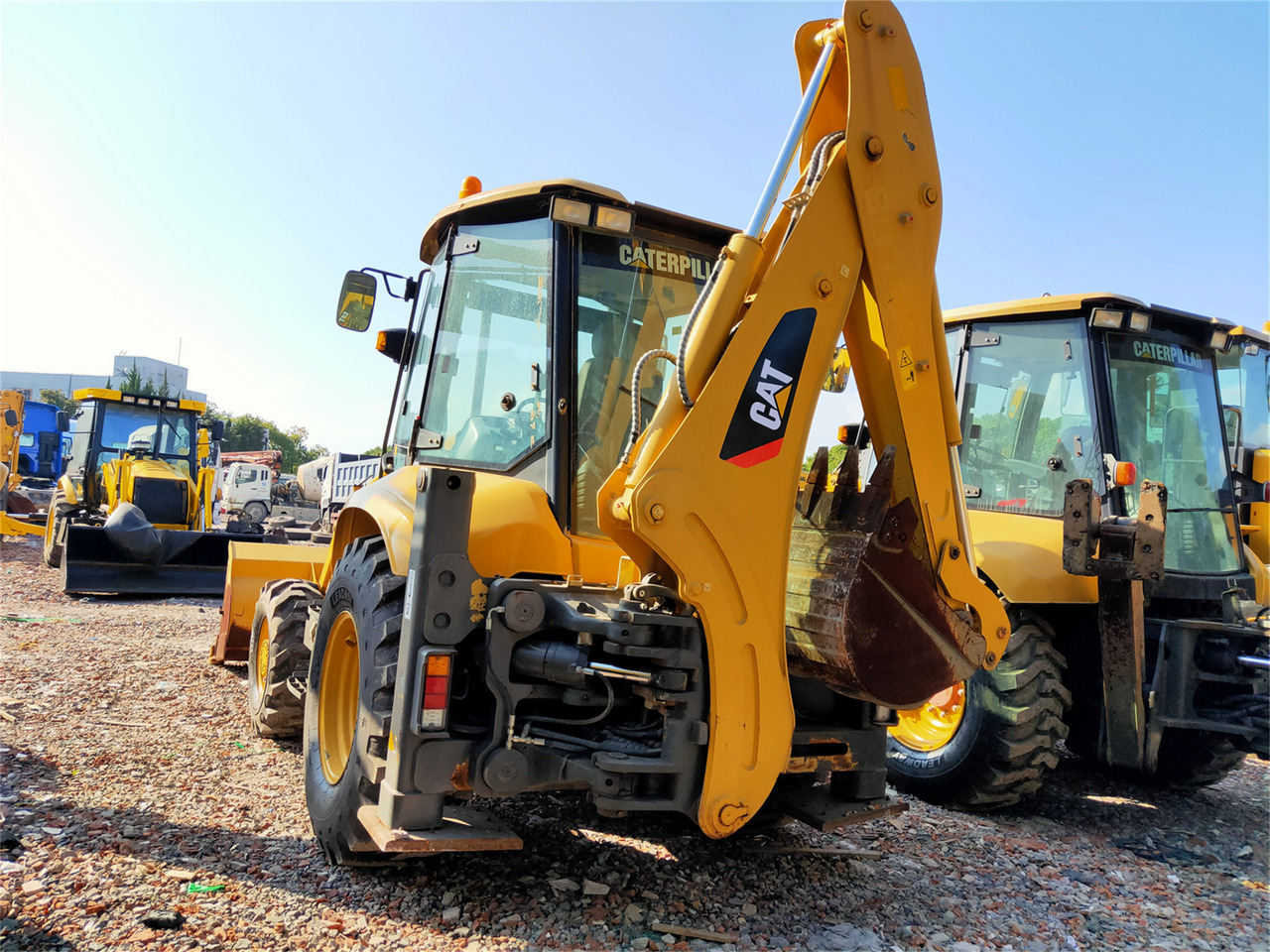 Terna CATERPILLAR Backhoe Loader 420F Click Here for Discount: foto 6