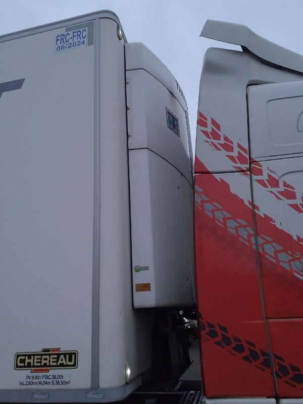 Semi-remorque 3 Essieux FRIGO 38 TONNES HAYON CAISSE CHEREAU GROUPE THERMOKING SLXI SPECTRUM - Semirimorchio frigorifero: foto 4 Semi-remorque 3 Essieux FRIGO 38 TONNES HAYON CAISSE CHEREAU GROUPE THERMOKING SLXI SPECTRUM - Semirimorchio frigorifero: foto 4