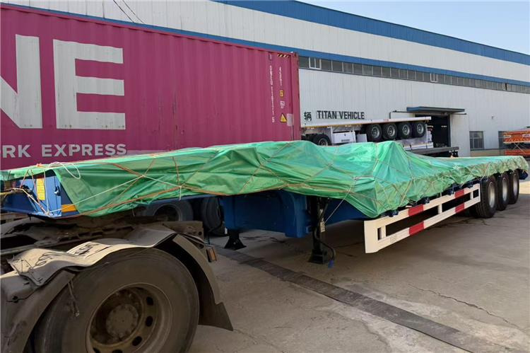 TITAN 3 Axle 80 Ton Low Bed Trailer Price for Sale In Nigeria - Semirimorchio pianale ribassato: foto 4 TITAN 3 Axle 80 Ton Low Bed Trailer Price for Sale In Nigeria - Semirimorchio pianale ribassato: foto 4