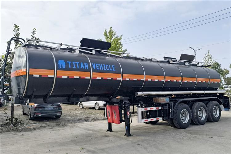 TITAN 3 Axle Asphalt Tank Semi Trailer for Sale In Nigeria - Semirimorchio cisterna: foto 1 TITAN 3 Axle Asphalt Tank Semi Trailer for Sale In Nigeria - Semirimorchio cisterna: foto 1