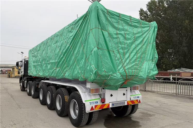 TITAN 4 Axle 80 Ton Dump Semi Trailer for Sale In Cameroon - Semirimorchio ribaltabile: foto 3 TITAN 4 Axle 80 Ton Dump Semi Trailer for Sale In Cameroon - Semirimorchio ribaltabile: foto 3