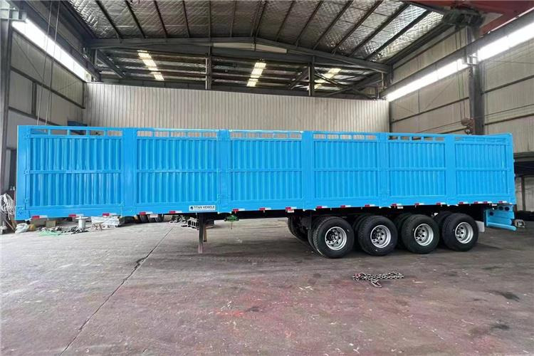 TITAN 4 Axle Fence Semi Truck Trailer for Sale price In Rwanda - Semirimorchio trasporto bestiame: foto 3 TITAN 4 Axle Fence Semi Truck Trailer for Sale price In Rwanda - Semirimorchio trasporto bestiame: foto 3